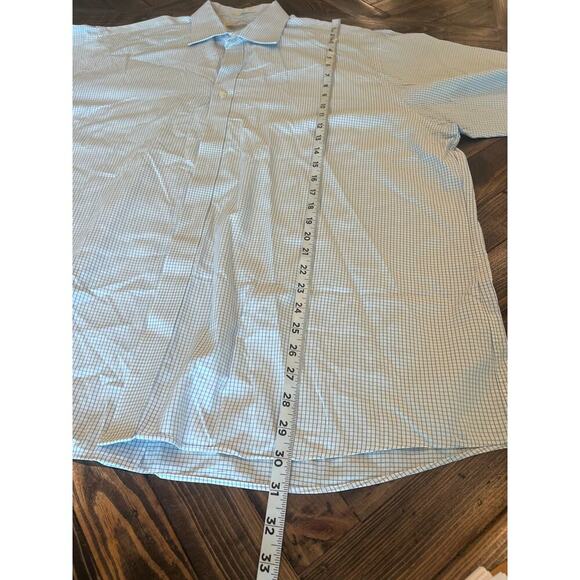 Michael Kors Academia Office Career Wear Button Down Shirt Men 18 36/37 XXL - Picture 7 of 9